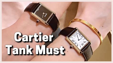 tiny tank cartier|cartier tank small vs large.